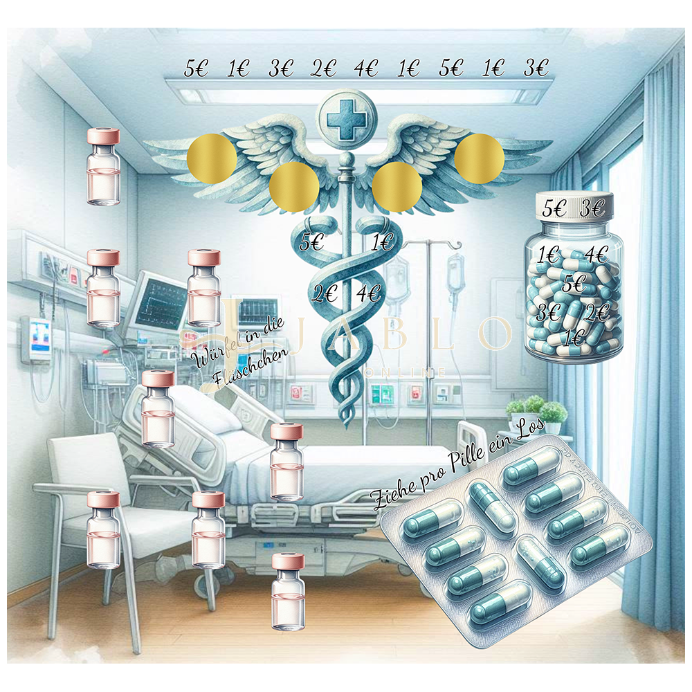 Medical Stuff 71€+ - 2er Klappkarte
