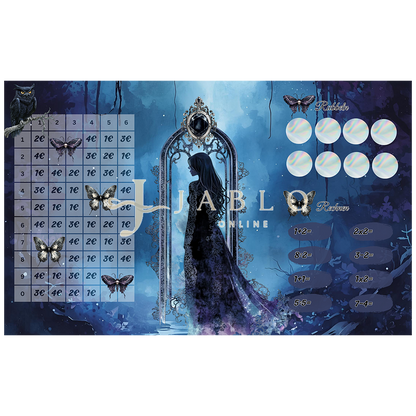 Budgeting & Cats - Spiegel der vergessenen Seelen 145€ - 3er Klappkarte