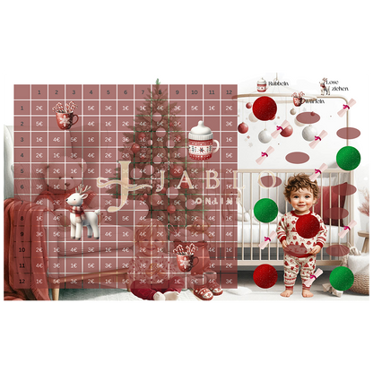 Budgeting & Cats - Little Christmas - 358€+ - 3er Klappkarte