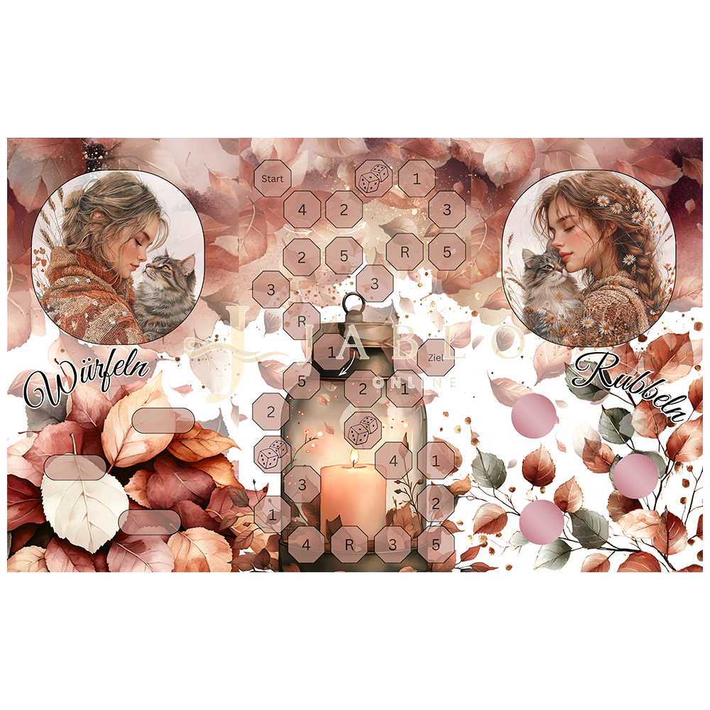 Budgeting & Cats - My lovely Cat 71€+ - 3er Klappkarten