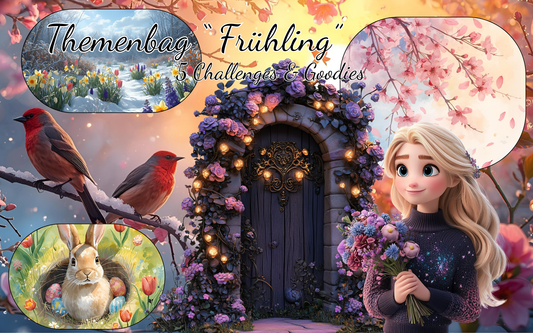 Budgeting & Cats - Themenbag "Frühling" - 5 Challenges & Goodies VORBESTELLUNG!! BITTE EINZELN BESTELLEN