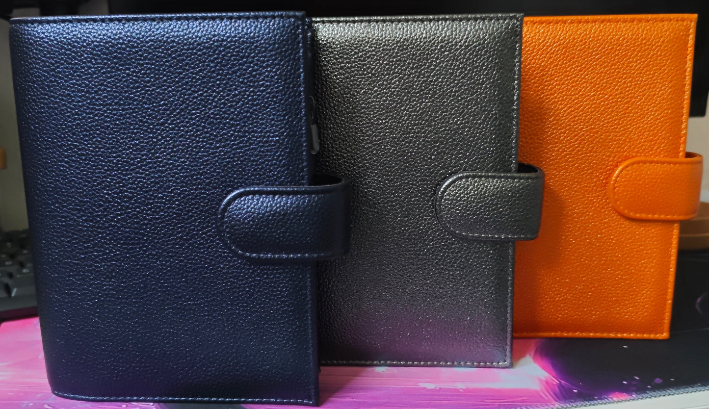 Deluxe Binder A6, glänzend schwarze Hardware